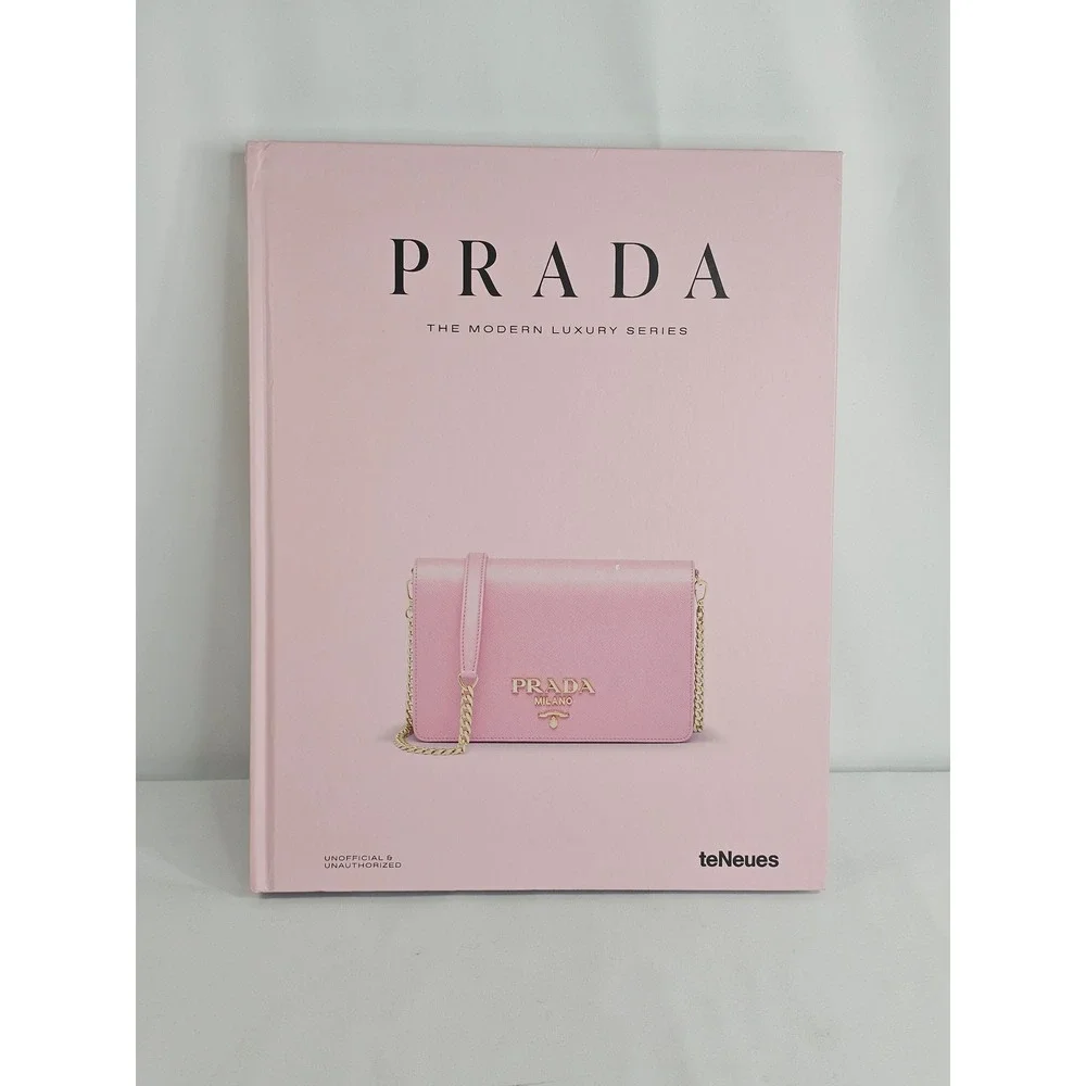 Prada The Modern Luxury Series teNeues Pink Coffee Table Book Designer Decor NEW